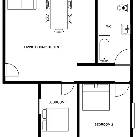Appartement Dzirnavu Center Riga